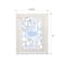 Flora Bunda® 4" x 6" Ivory Dragonfly Ceramic Frame